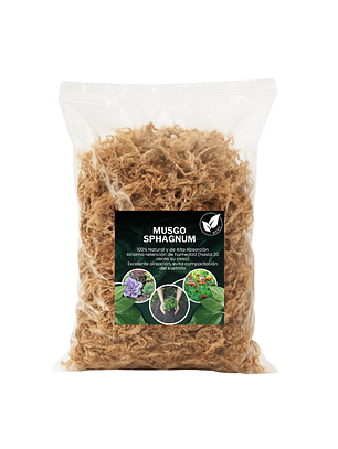 Musgo Sphagnum 10 Litros Deshidratado