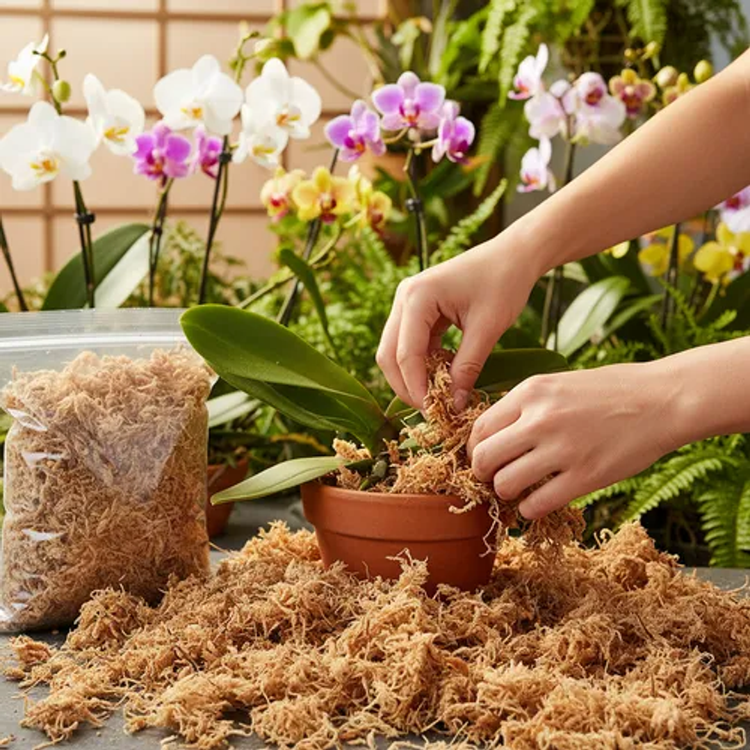 Musgo Sphagnum 10 Litros Deshidratado 4