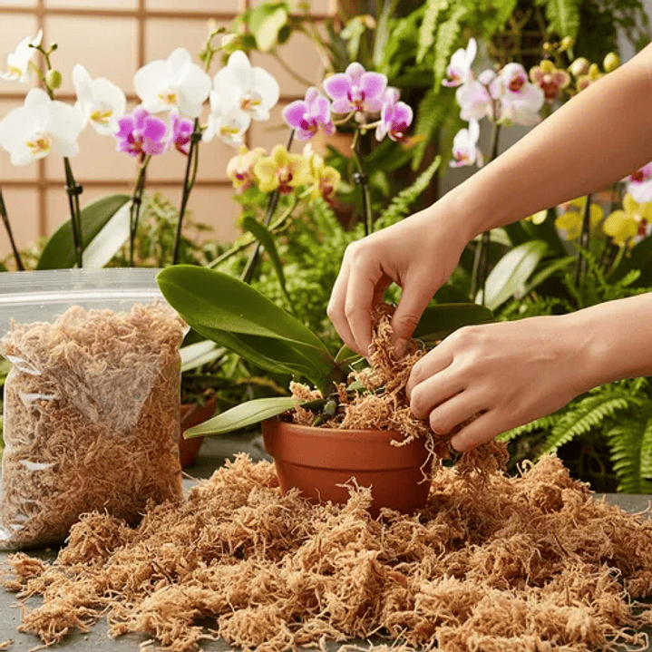 Musgo Sphagnum 10 Litros Deshidratado 4