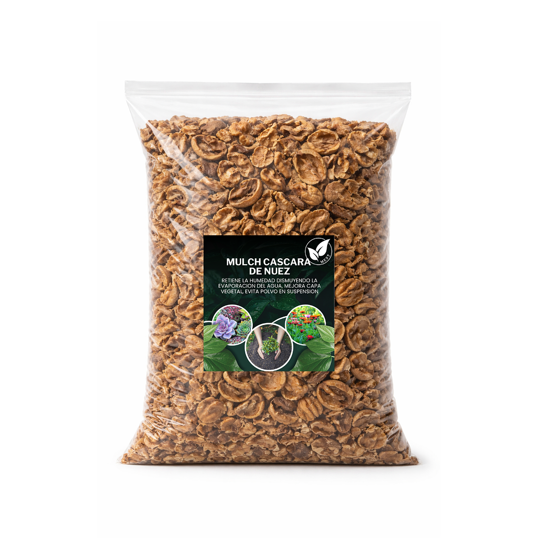 Mulch de Cascara de Nuez 10 Litros 1