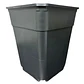 Maceta Cuadrada 20x20x25 De 7 Litros Negro Rectangular - Miniatura 5