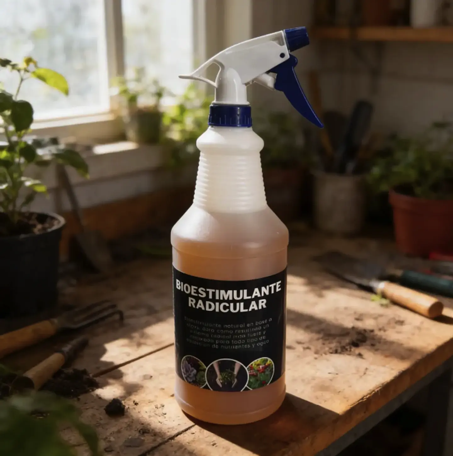 Enraizante Spray Bioestimulador radicular 1 L 4
