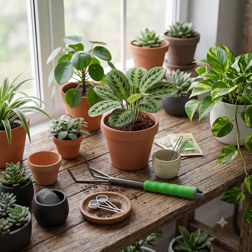 Rastrillo de Mano de 3 Puntas para Jardinería | Cultivador y Escarificador de Tierra 4