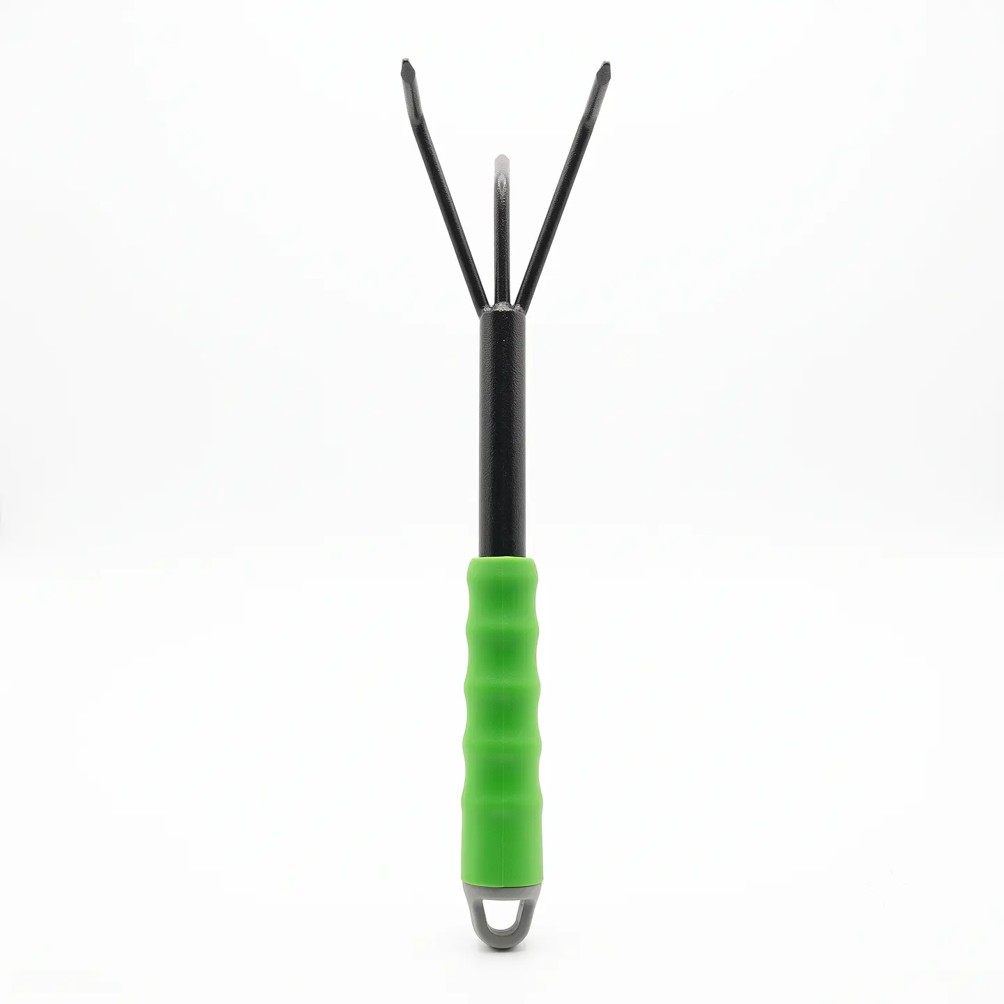 Rastrillo de Mano de 3 Puntas para Jardinería | Cultivador y Escarificador de Tierra 1