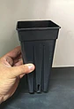 Maceta Cuadrada 9x9x19 de 1 Litro - Miniatura 3