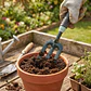 Horquilla pala de 3 puntas para jardin - Miniatura 2