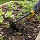Azadón Cuadrado de Jardinería con Mango Ergonómico Antideslizante | Herramienta para Huertos y Plantas - Miniatura 2