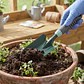 Pala angosta de Jardín Ergonómica - Herramienta Manual para Plantas y Trasplantes - Miniatura 2