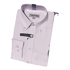 Camisa Niño Trevira Color Liso Manga Larga 2