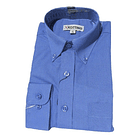 Camisa Niño Trevira Color Liso Manga Larga 4