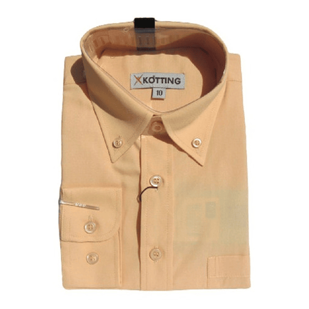 Camisa Niño Trevira Color Liso Manga Larga 9