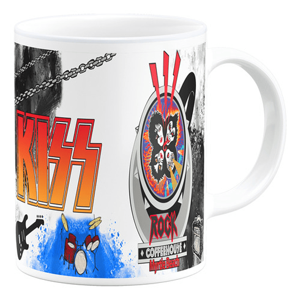 Tazones Bandas De Rock Personalizados 5