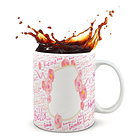 Tazones Dia De La Mujer Personalizados 9