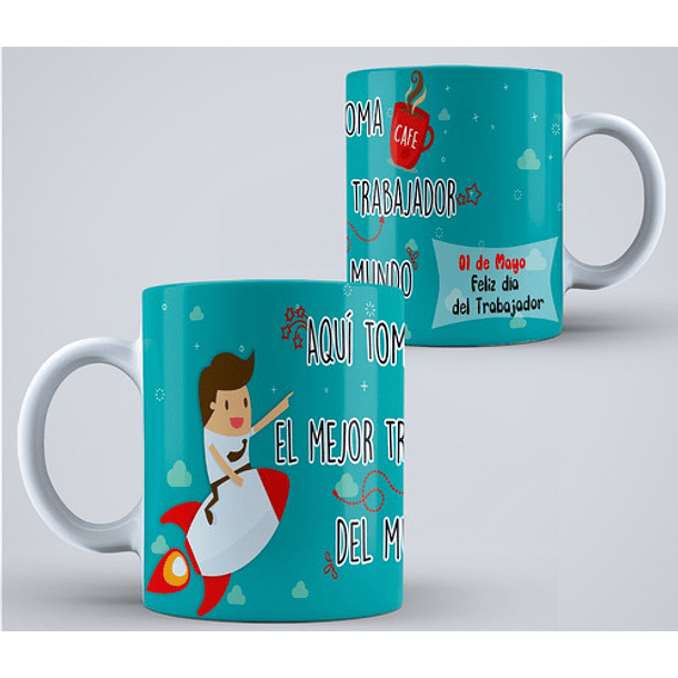Tazones Dia Del Trabajador 5