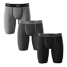 Boxers Largo Algodón Hombre 2