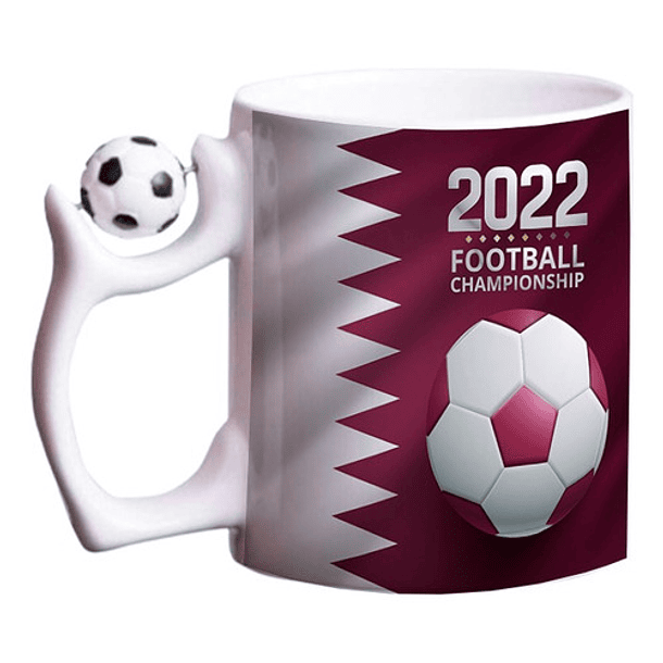 Tazones Diseño Pelota Mundial De Futbol 2022 10