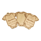 Recuerdos Souvenirs Para Baby Shower, Bautizos Pack 6 1