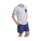 Pijama Jersey Algodón Corto 2