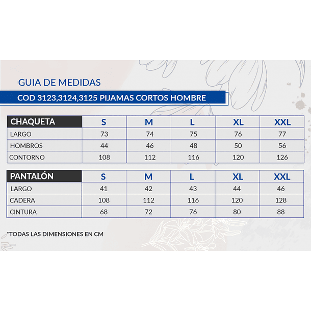 Pijama Jersey Algodón Corto 7
