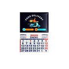 Pack 50 Calendarios Magneticos 2025 Personalizados 1