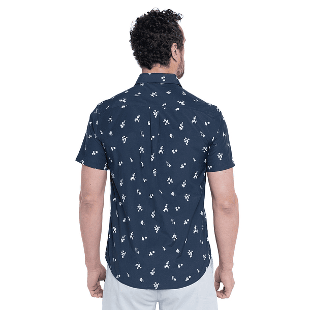 Camisa Estampada Manga Corta 4