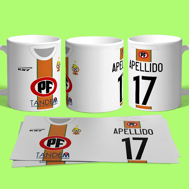 Tazones Futbol Chileno Primera Camisetas 2