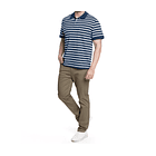 Polera pique hombre con cuello y bolsillo 3