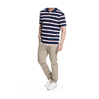 Polera pique hombre con cuello y bolsillo 4