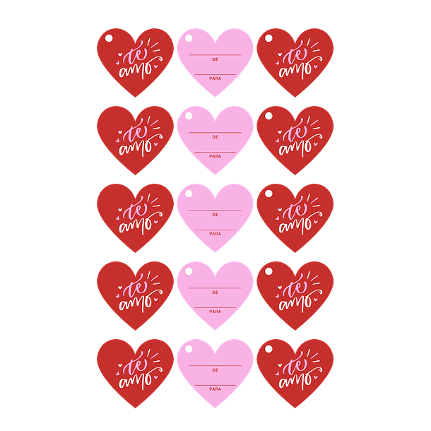 Stickers / Pegatinas San Valentín – Amor que se nota en cada detalle 2