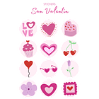 Stickers / Pegatinas San Valentín – Amor que se nota en cada detalle 9