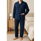 Pijama Hombre Algodón Trevira Largo 17