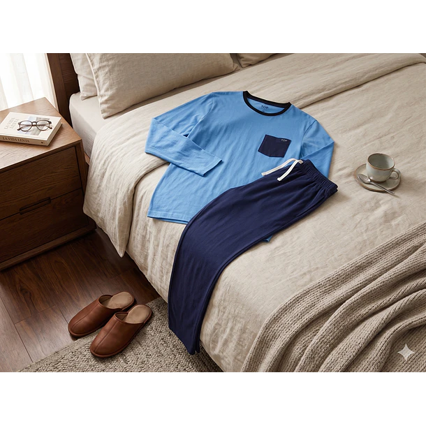 Pijama  Hombre largo 3