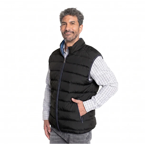 Parka Sin Mangas Hombre Ligera Térmica Regular Fit 2