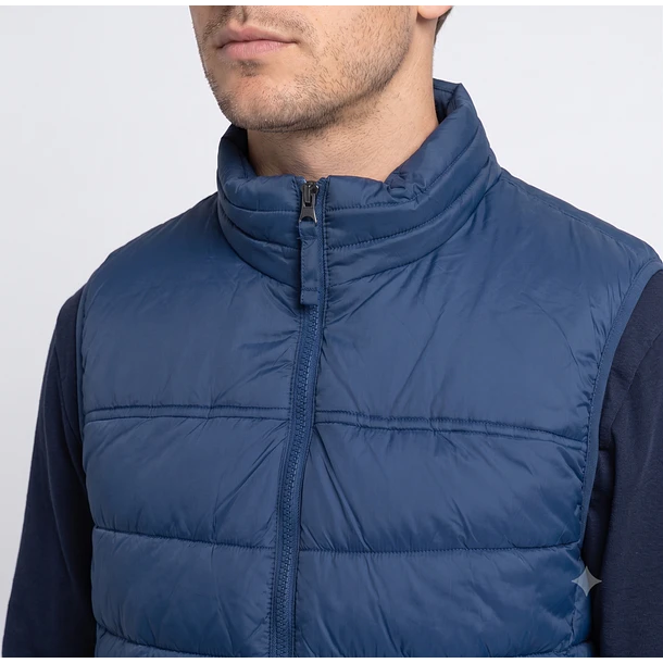 Parka Sin Mangas Hombre Ligera Térmica Regular Fit 4