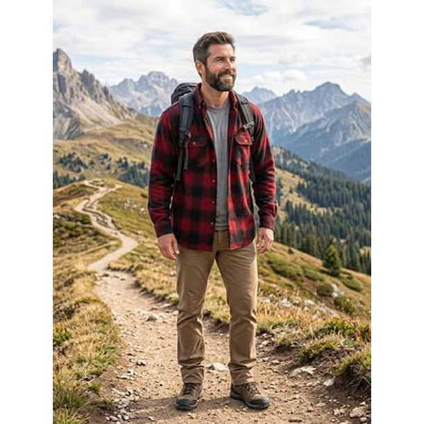  Combo Día del Padre – Camisa Leñadora + Set Pañuelos x3 5