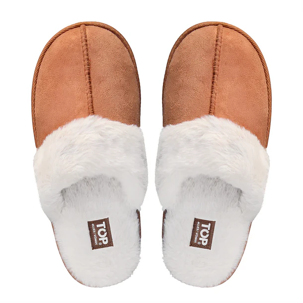 Pantuflas Mujer Térmicas Peludas — Suaves y Abrigadas 1