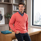 Chalecos Sweater Hombre Manga Larga  - Regular Fit 3