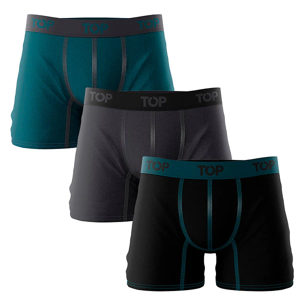 Boxers Hombre Algodon pack3 8