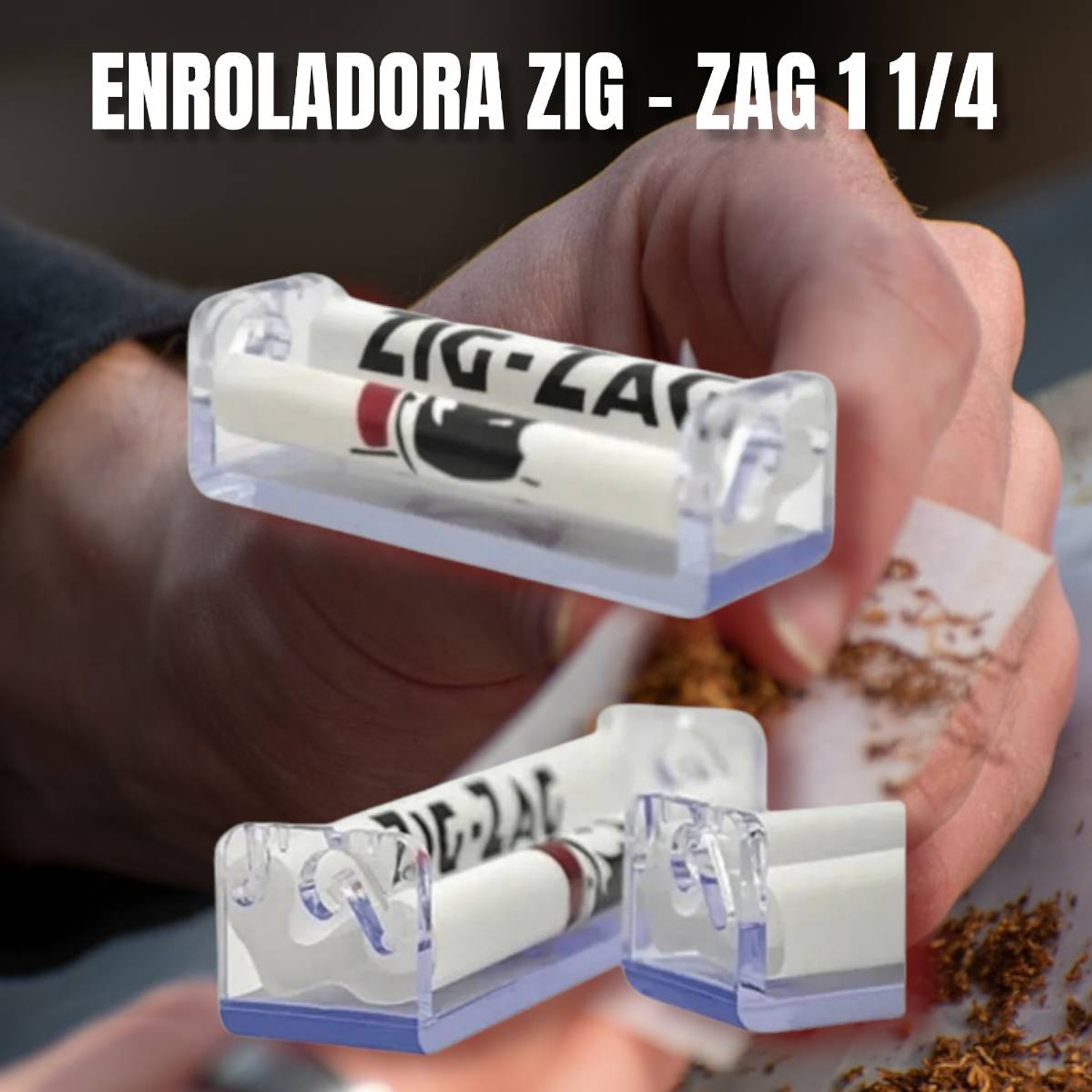 Enroladora Acrilica 1 1/4 2