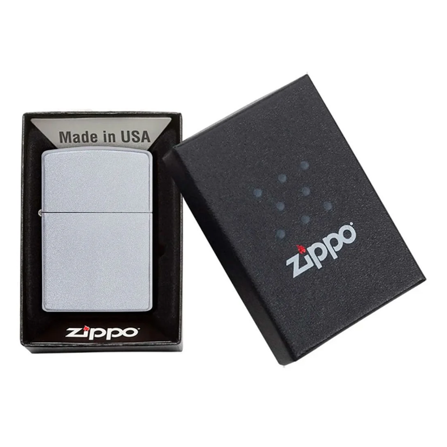 Encendedor Zippo Classic Satin Chrome 3