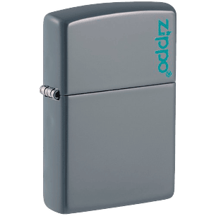 Encendedor Zippo Classic Flat Grey Logo