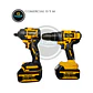 KIT IMPACTO + TALADRO ATORNILLADOR PERCUTOR - Miniatura 1