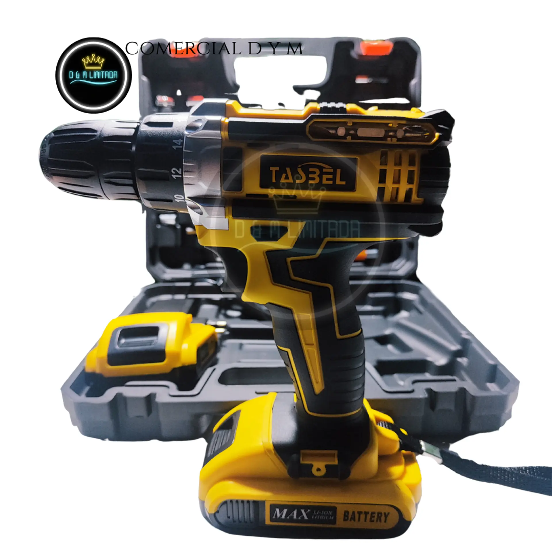 TALADRO ATORNILLADOR PERCUTOR INALAMBRICO (3modos)  4