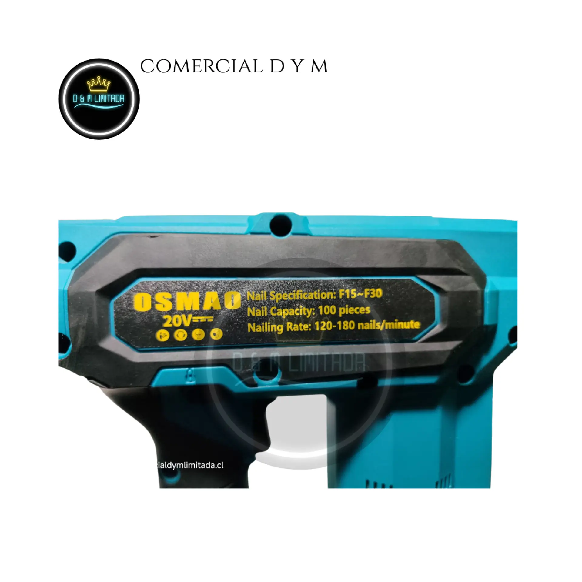 PISTOLA DE CLAVOS INALAMBRICA  3