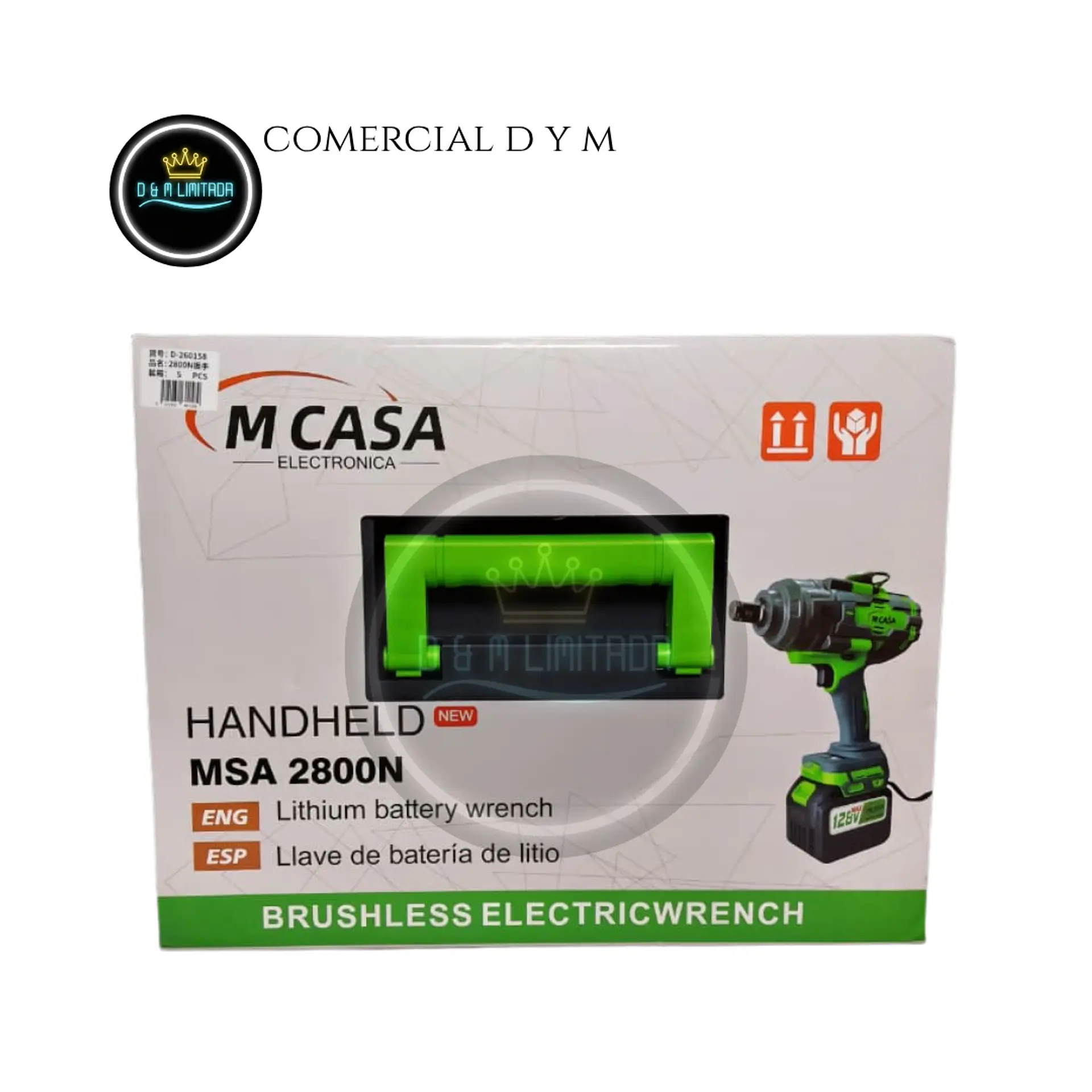 LLAVE IMPACTO 3/4 2800N INALAMBRICA 5