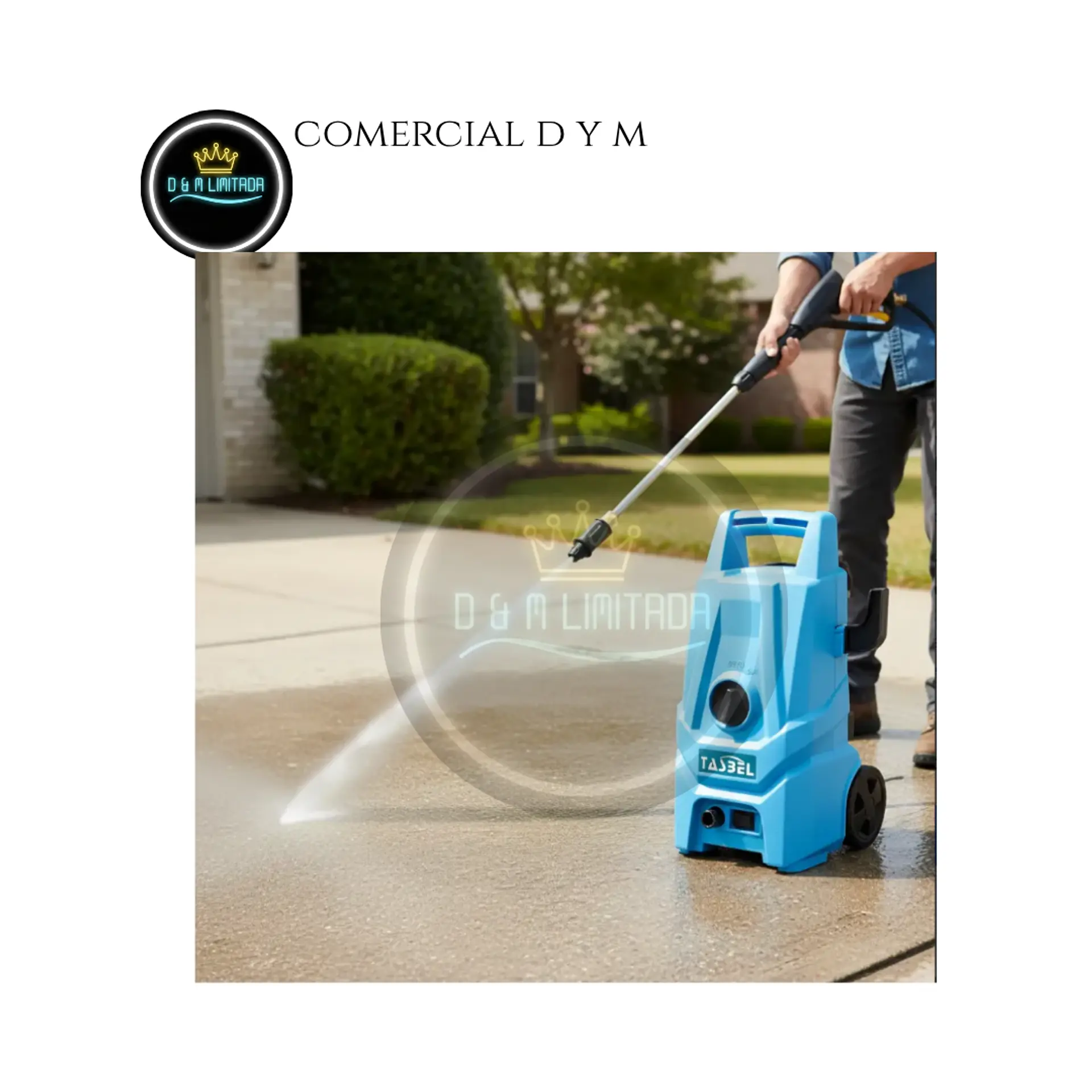 HIDROLAVADORA ELECTRICA 1500W 6