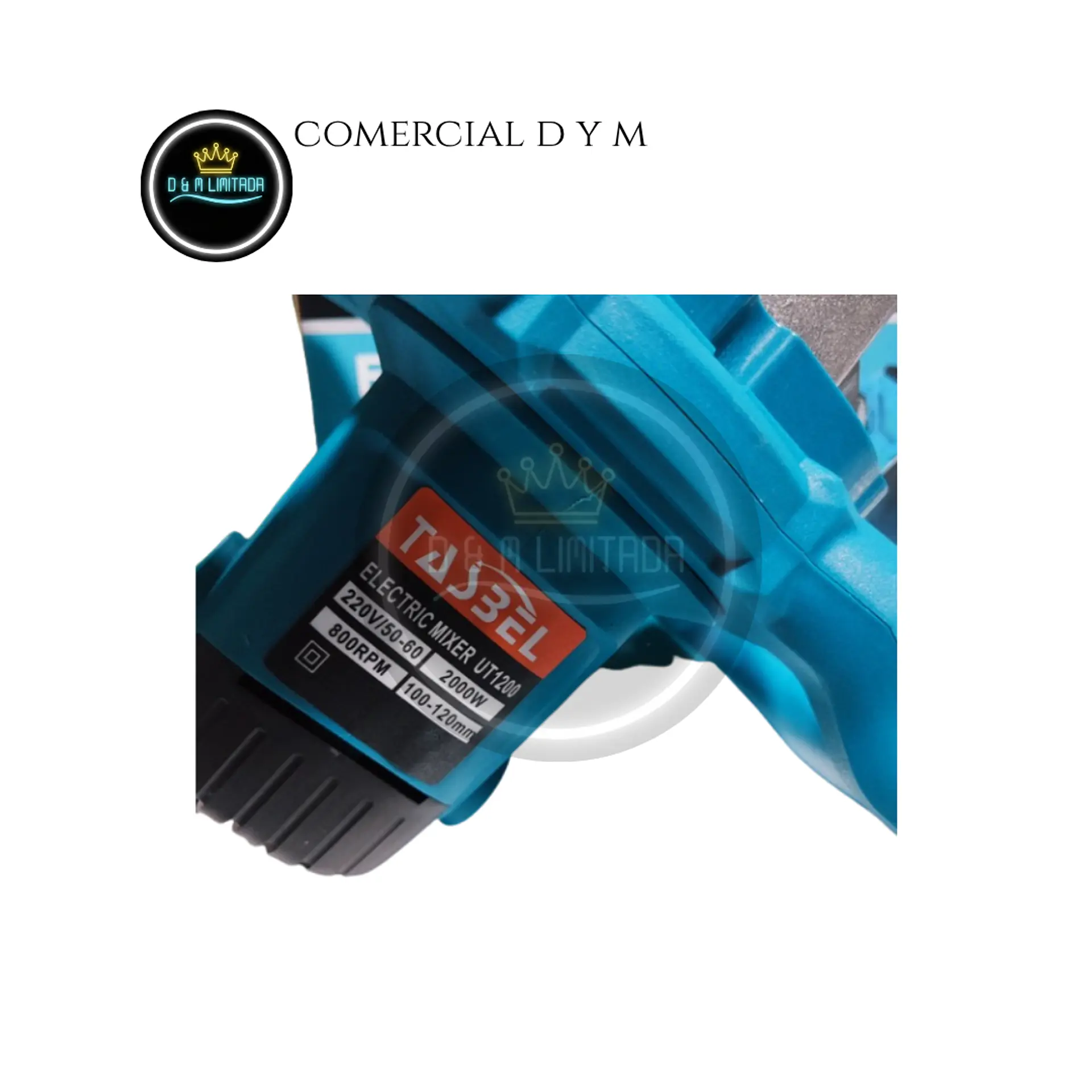 MEZCLADORA ELECTRICA DE 1200W 3
