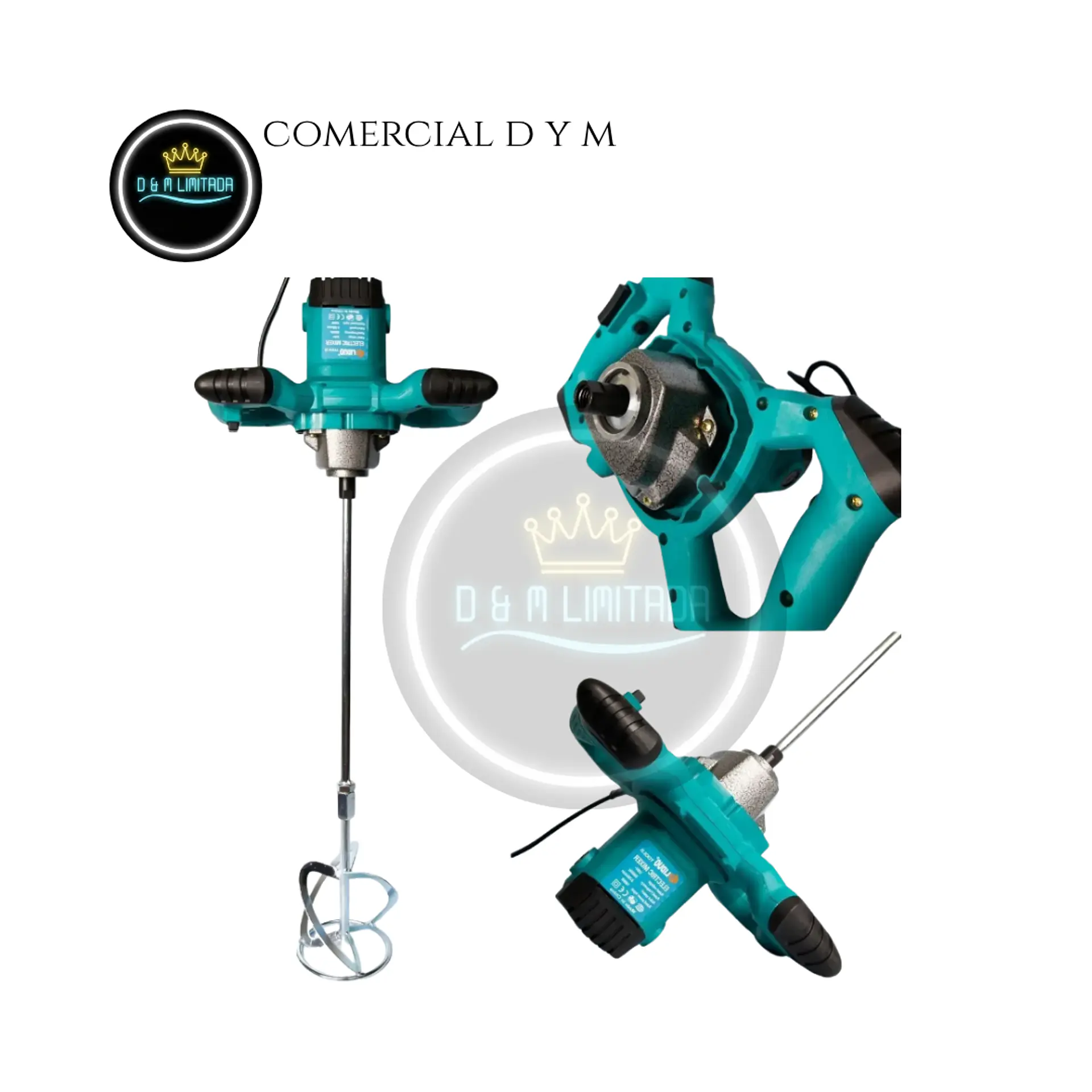 MEZCLADORA ELECTRICA DE 1200W 5