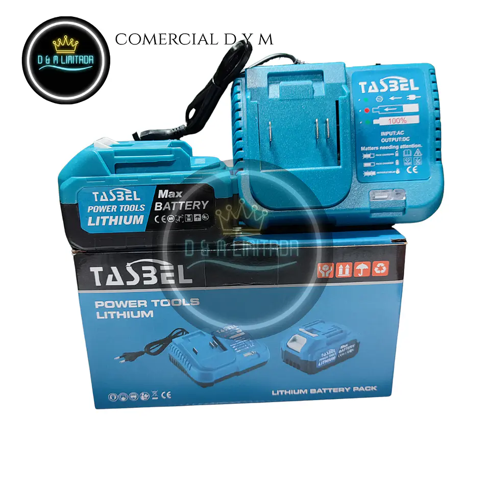CARGADOR + BATERIA TASBEL  5