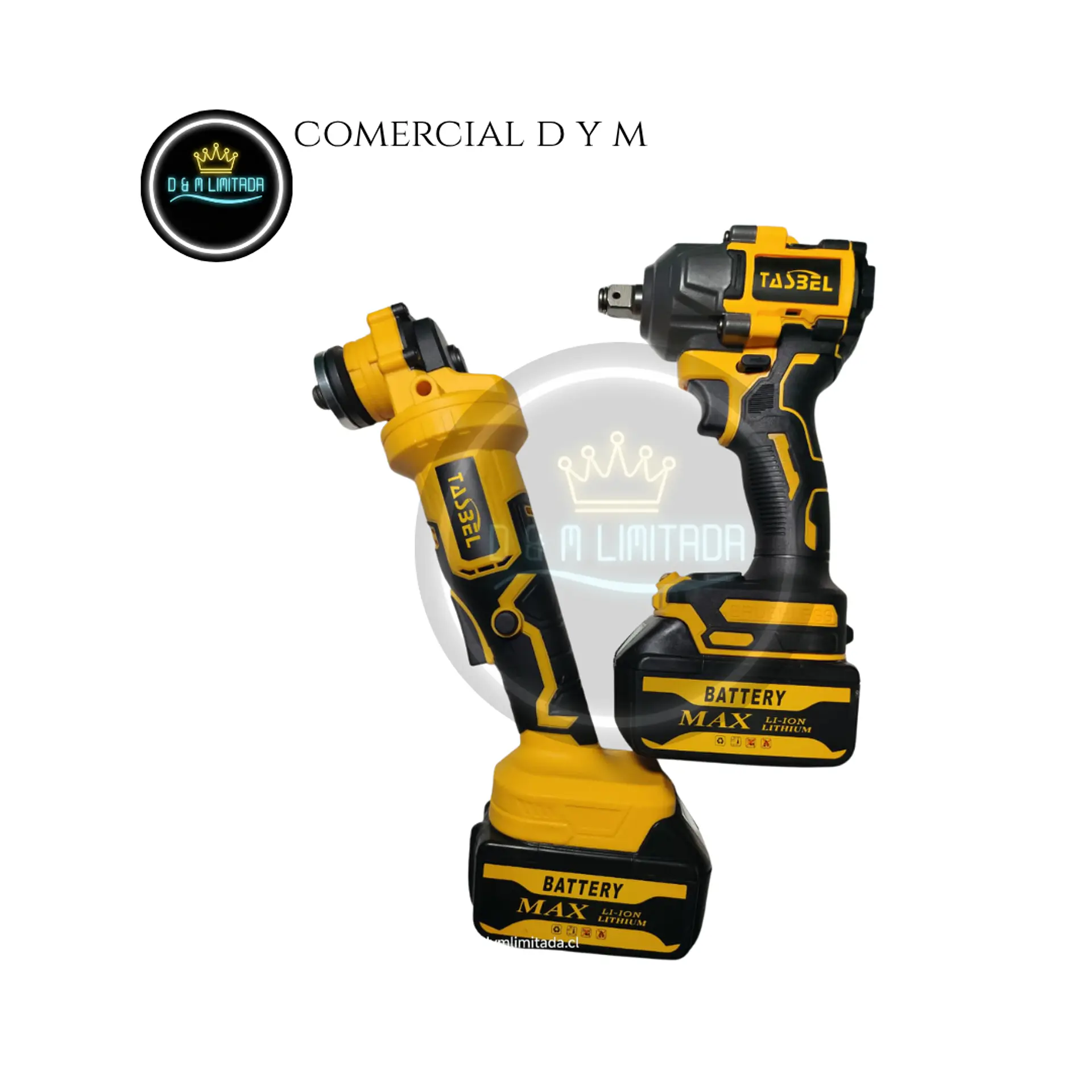 KIT ESMERIL + LLAVE DE IMPACTO  1